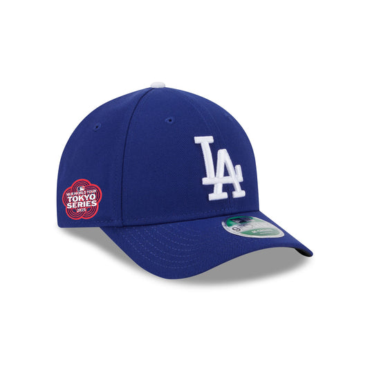 Los Angeles Dodgers 2025 Tokyo Series Side Patch 9FORTY M-Crown Snapback Hat - New Era Cap