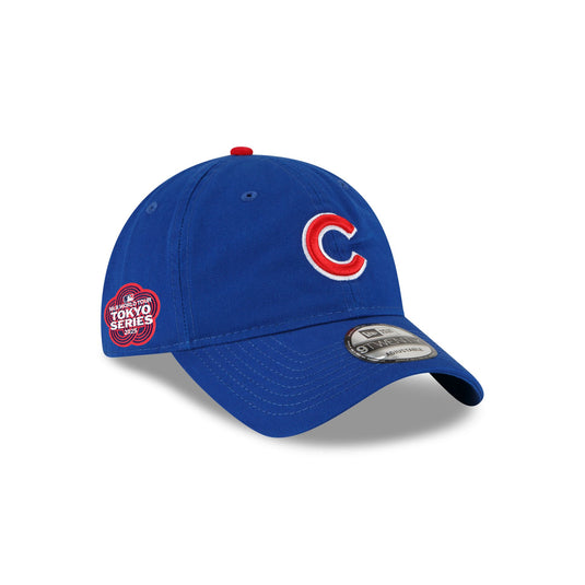 Chicago Cubs 2025 Tokyo Series Side Patch 9TWENTY Adjustable Hat - New Era Cap