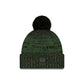 Green Bay Packers 2025 Sideline Cold Weather Black Pom Knit Hat
