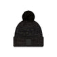Houston Texans 2025 Sideline Cold Weather Black Pom Knit Hat