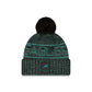 Philadelphia Eagles 2025 Sideline Cold Weather Black Pom Knit Hat