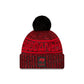Tampa Bay Buccaneers 2025 Sideline Cold Weather Black Pom Knit Hat