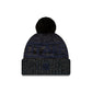 Tennessee Titans 2025 Sideline Cold Weather Black Pom Knit Hat