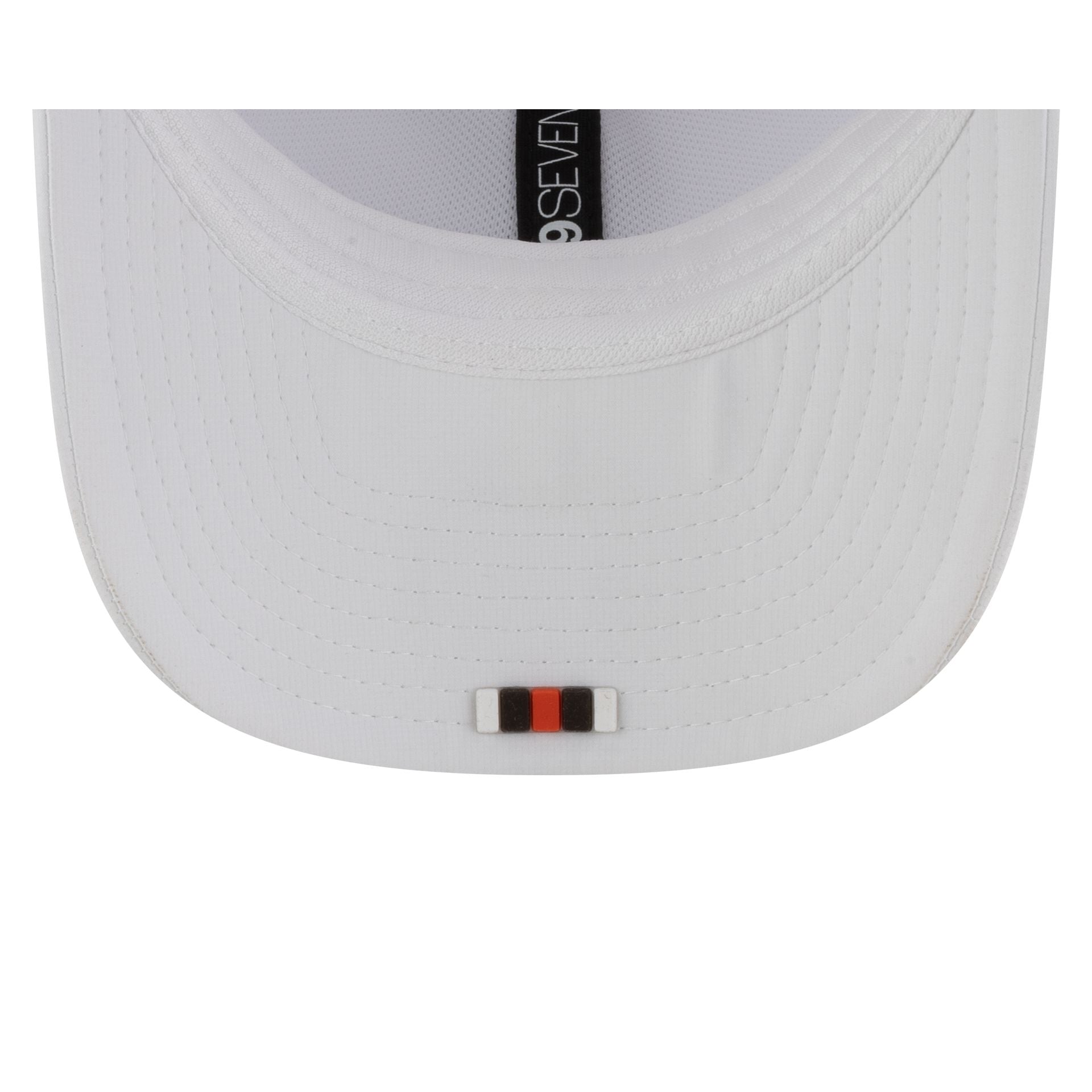 Cleveland Browns 2025 Sideline Hot Weather White 9SEVENTY Trucker Hat