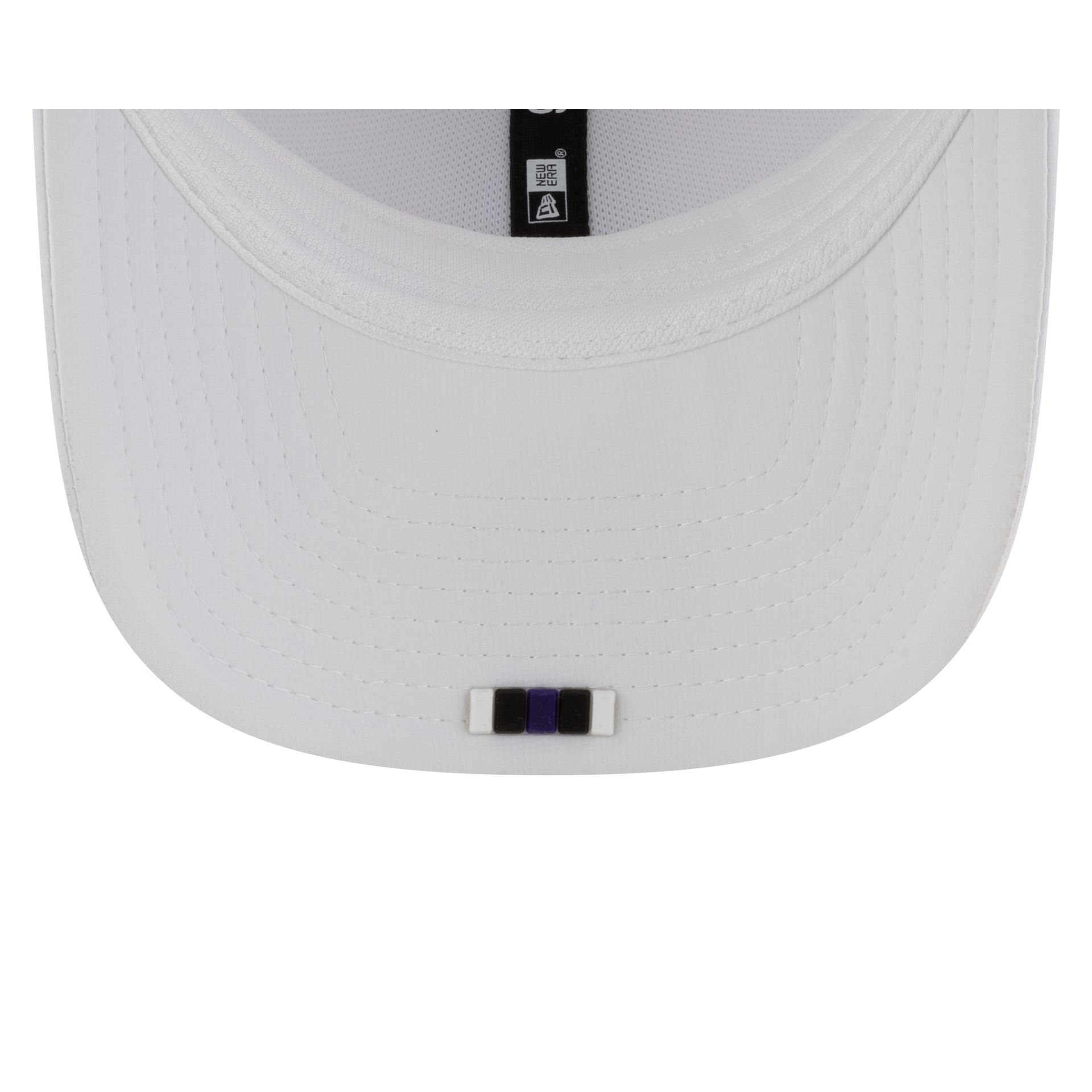 Baltimore Ravens 2025 Sideline Hot Weather White 9SEVENTY Trucker Hat