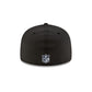 Dallas Cowboys 2025 Sideline Hot Weather Black 59FIFTY Fitted Hat