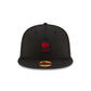 Kansas City Chiefs 2025 Sideline Hot Weather Black 59FIFTY Fitted Hat