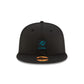 Miami Dolphins 2025 Sideline Hot Weather Black 59FIFTY Fitted Hat