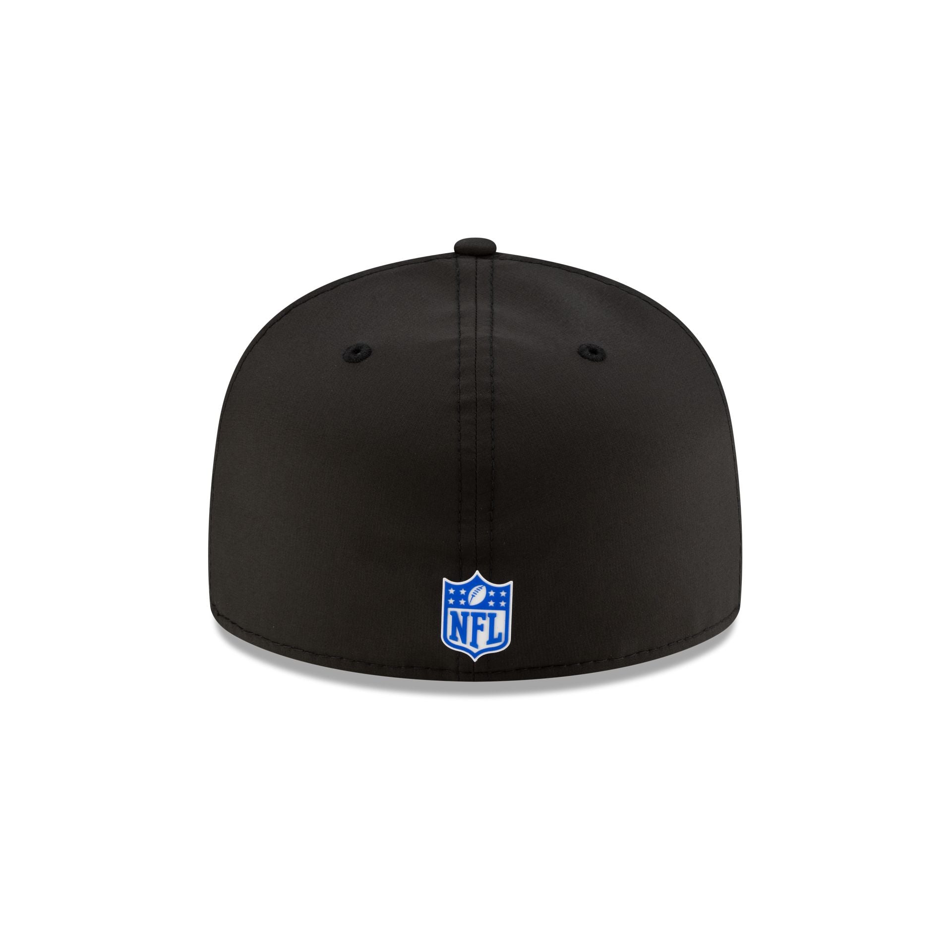 Los Angeles Rams 2025 Sideline Hot Weather Black 59FIFTY Fitted