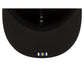 Los Angeles Rams 2025 Sideline Hot Weather Black 59FIFTY Fitted Hat