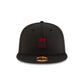 Tampa Bay Buccaneers 2025 Sideline Hot Weather Black 59FIFTY Fitted Hat