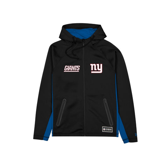 New York Giants Combine Black Full-Zip Hoodie - New Era Cap