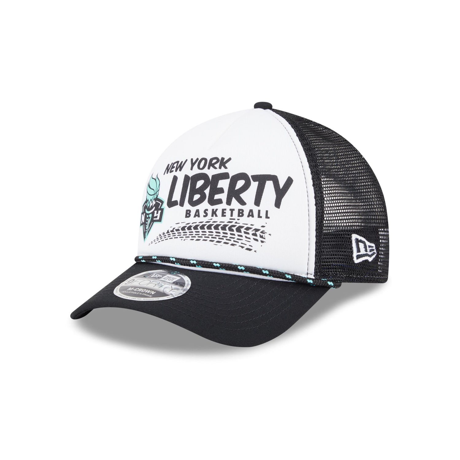 New York Liberty 2025 All-Star Game 9FORTY M-Crown A-Frame Trucker Hat