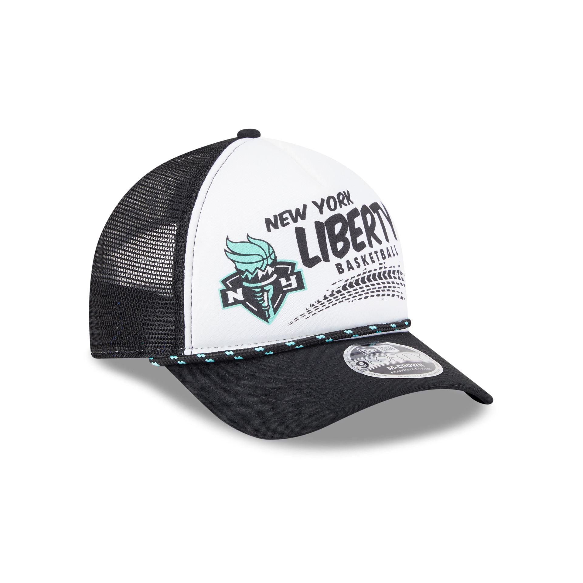 New York Liberty 2025 All-Star Game 9FORTY M-Crown A-Frame Trucker