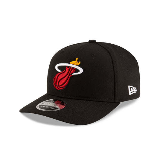 Miami Heat Team 9SEVENTY Stretch-Snap Hat - New Era Cap
