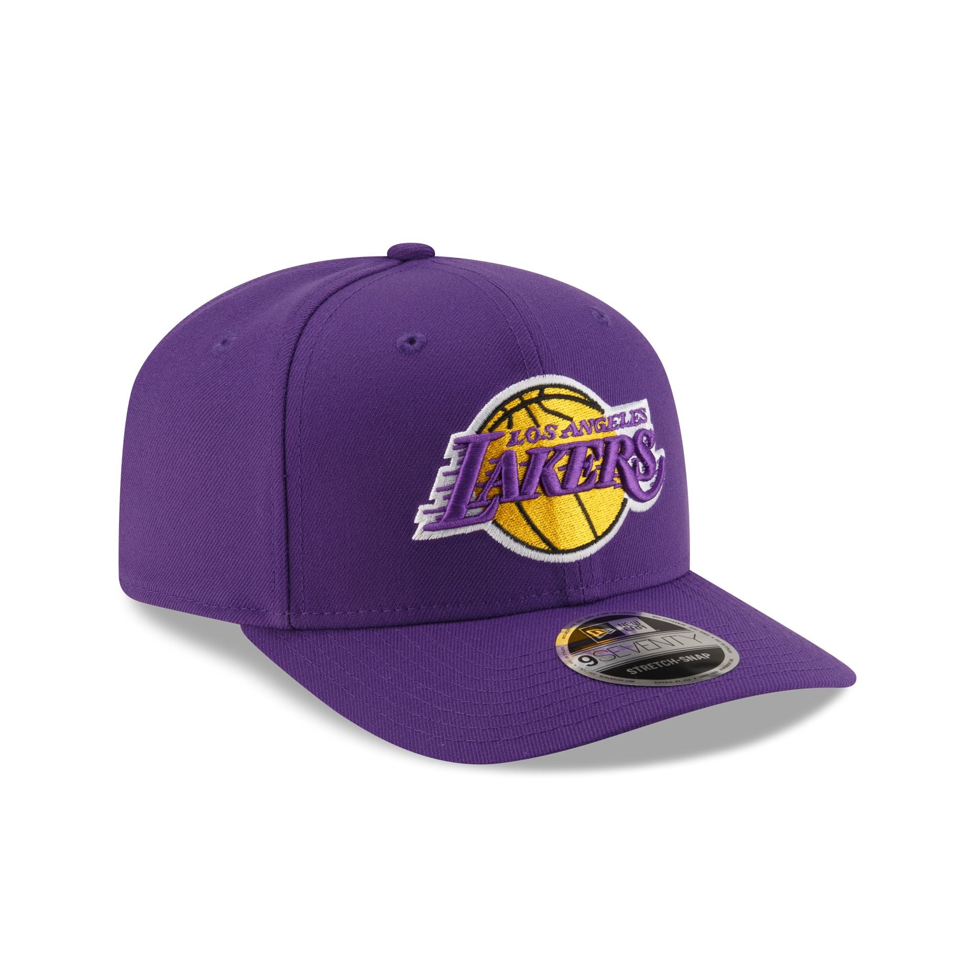 Los Angeles Lakers Team 9SEVENTY Stretch-Snap Hat