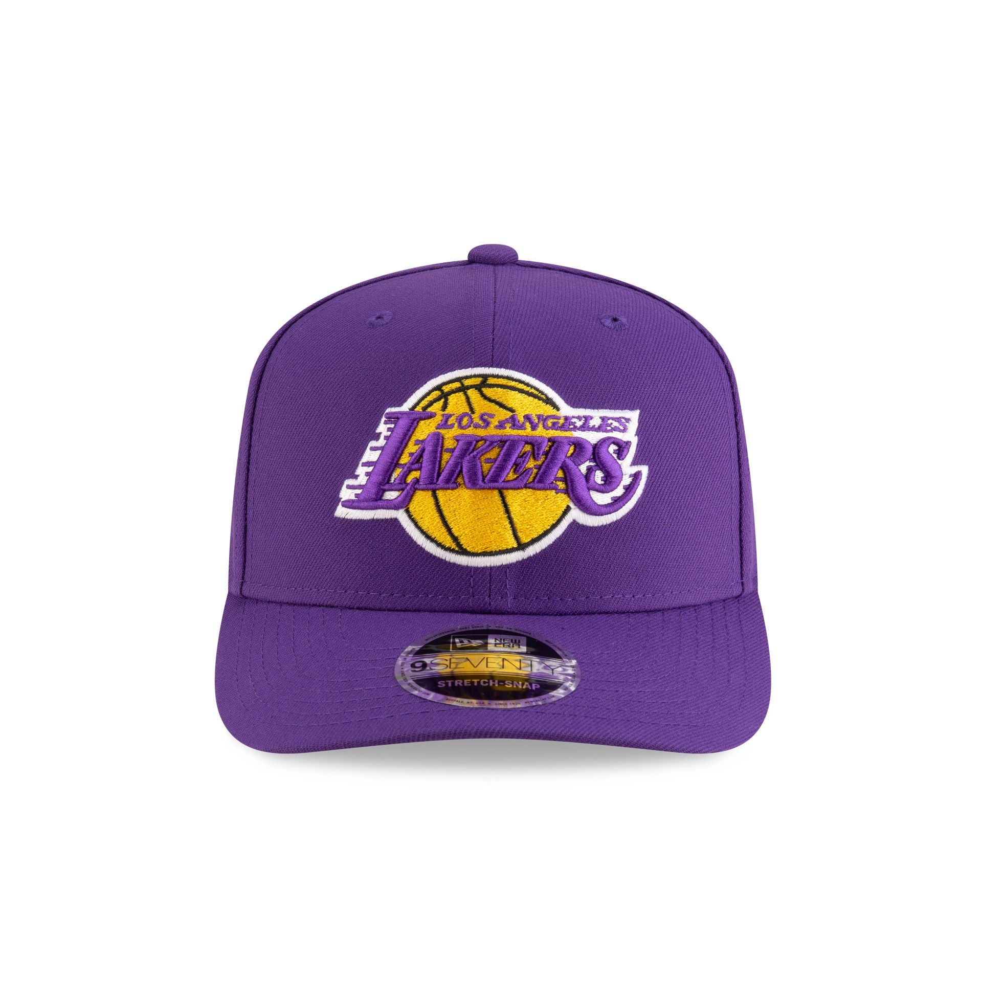 Los Angeles Lakers Team 9SEVENTY Stretch-Snap Hat