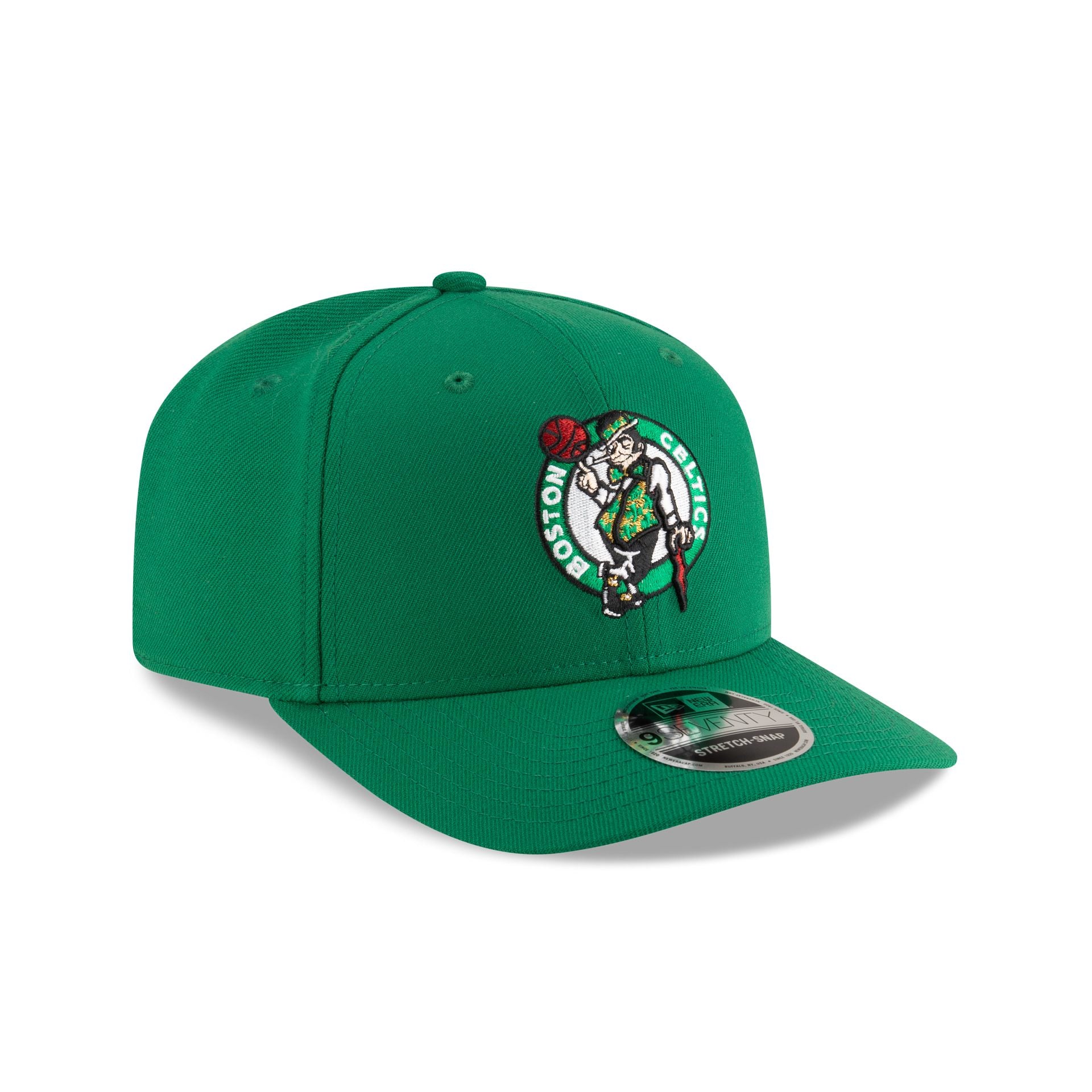 Boston Celtics Team 9SEVENTY Stretch-Snap Hat