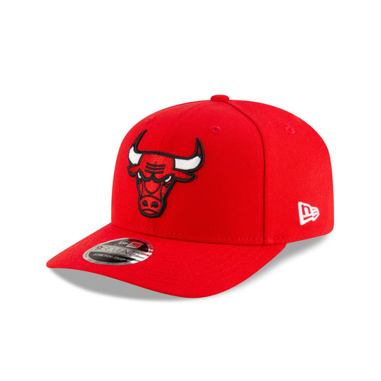 Chicago Bulls Team Red 9SEVENTY Stretch-Snap Hat - New Era Cap