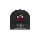 Miami Heat Team 9FORTY M-Crown Snapback Hat
