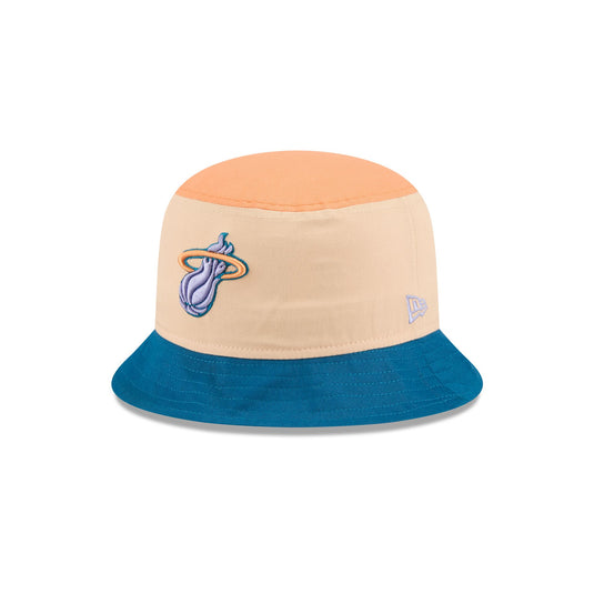 Miami Heat Mango Mocha Bucket Hat - New Era Cap