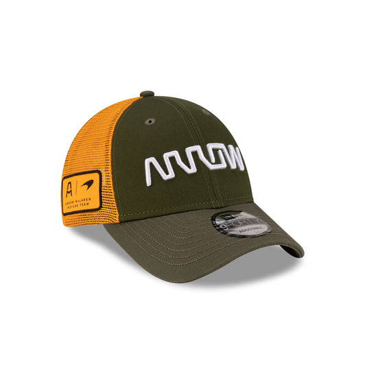 Arrow McLaren IndyCar Team Nolan Siegel 9FORTY Trucker Hat - New Era Cap