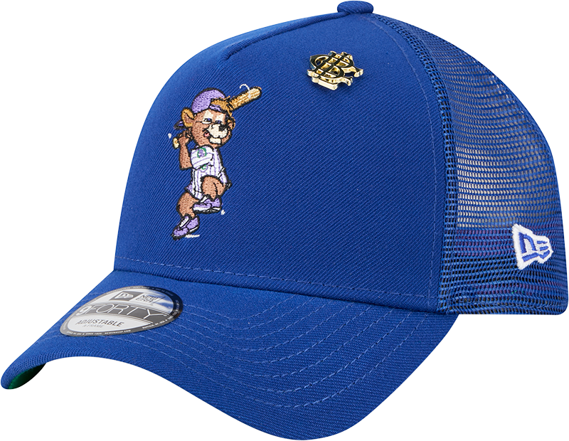 Big League Chew x Chicago Cubs 9FORTY A-Frame Trucker Hat