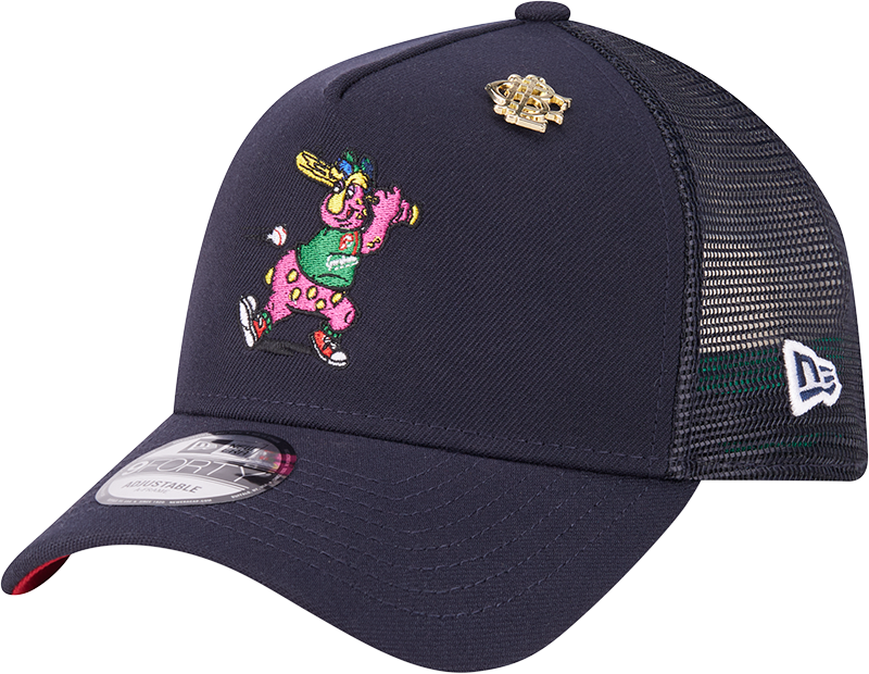 Big League Chew x Cleveland Guardians 9FORTY A-Frame Trucker Hat