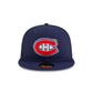 Montreal Canadiens Basic 59FIFTY Fitted Hat