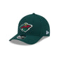 Minnesota Wild Team 9FORTY M-Crown Snapback Hat