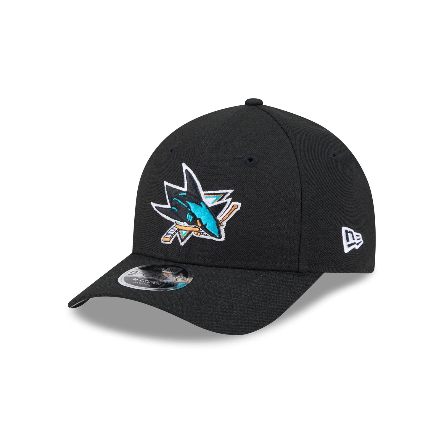 San Jose Sharks Team 9FORTY M-Crown Snapback Hat