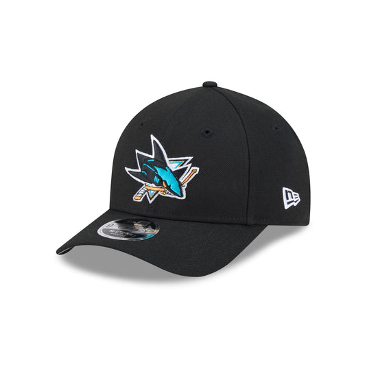 San Jose Sharks Team 9FORTY M-Crown Snapback Hat - New Era Cap