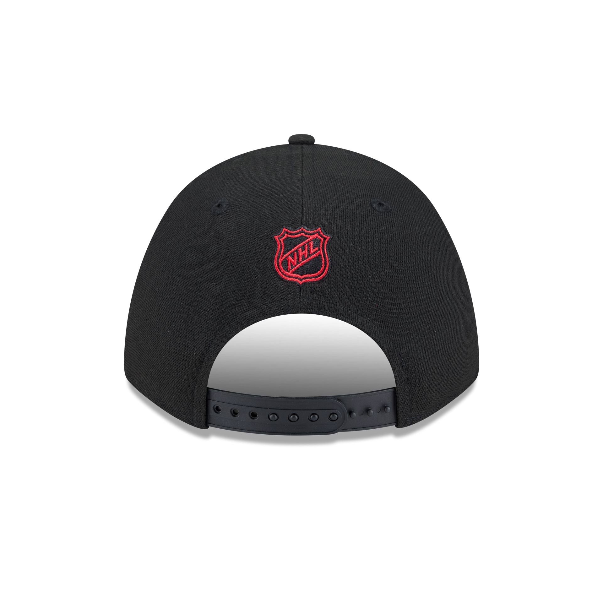 Chicago Blackhawks Team Black 9FORTY M-Crown Snapback Hat