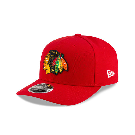 Chicago Blackhawks Team 9SEVENTY Stretch-Snap Hat - New Era Cap