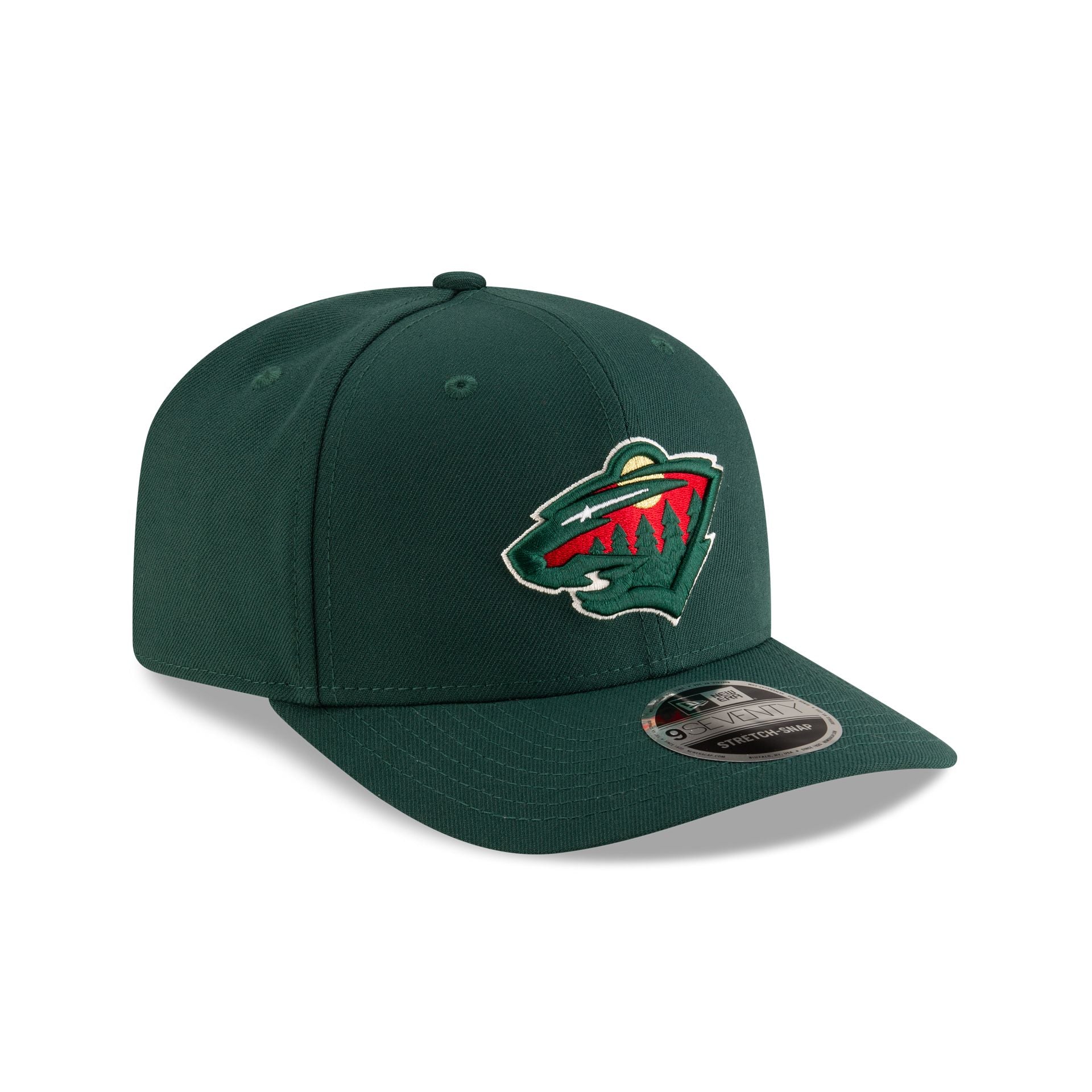 Minnesota Wild Team 9SEVENTY Stretch-Snap Hat – New Era Cap