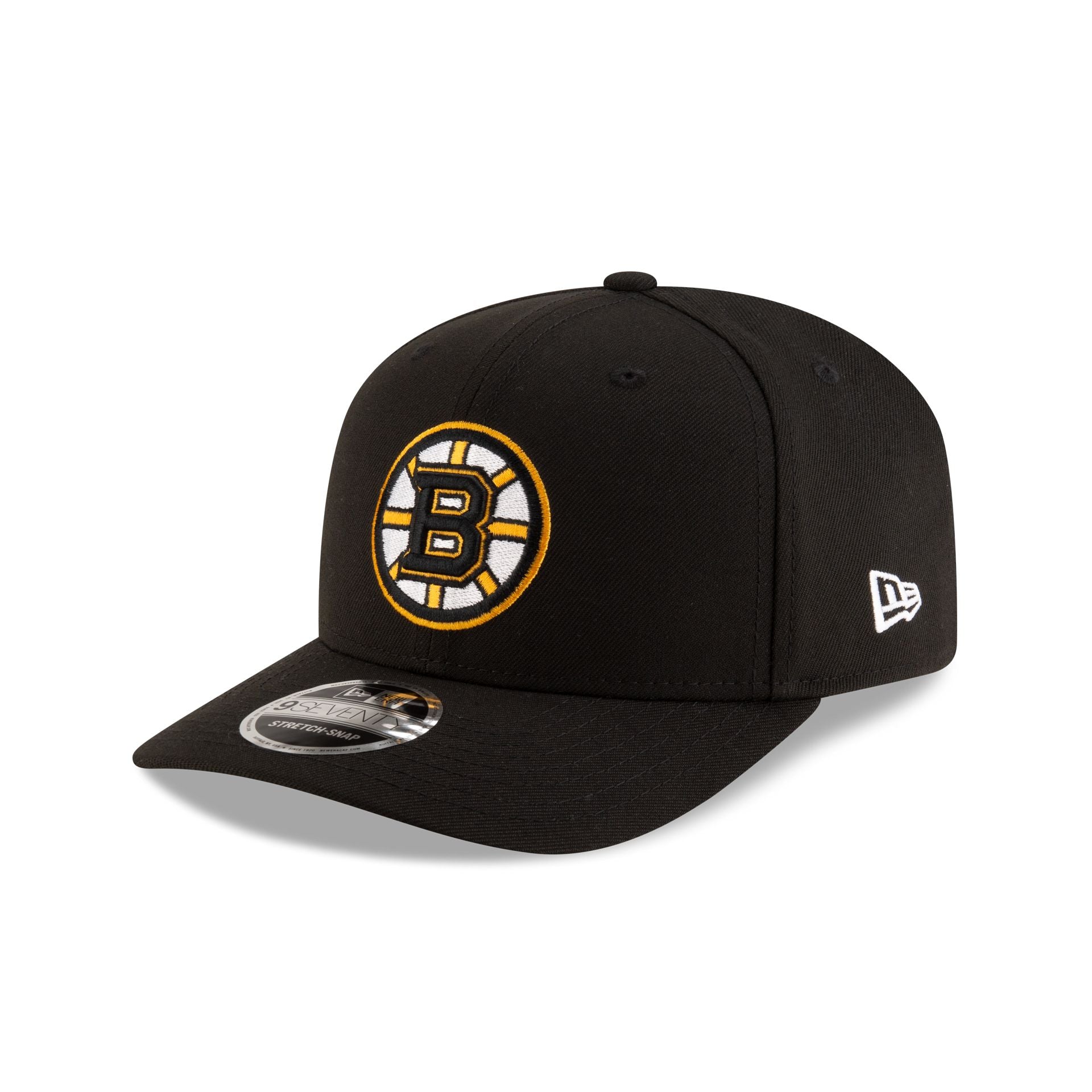 Boston Bruins Team 9SEVENTY Stretch-Snap Hat
