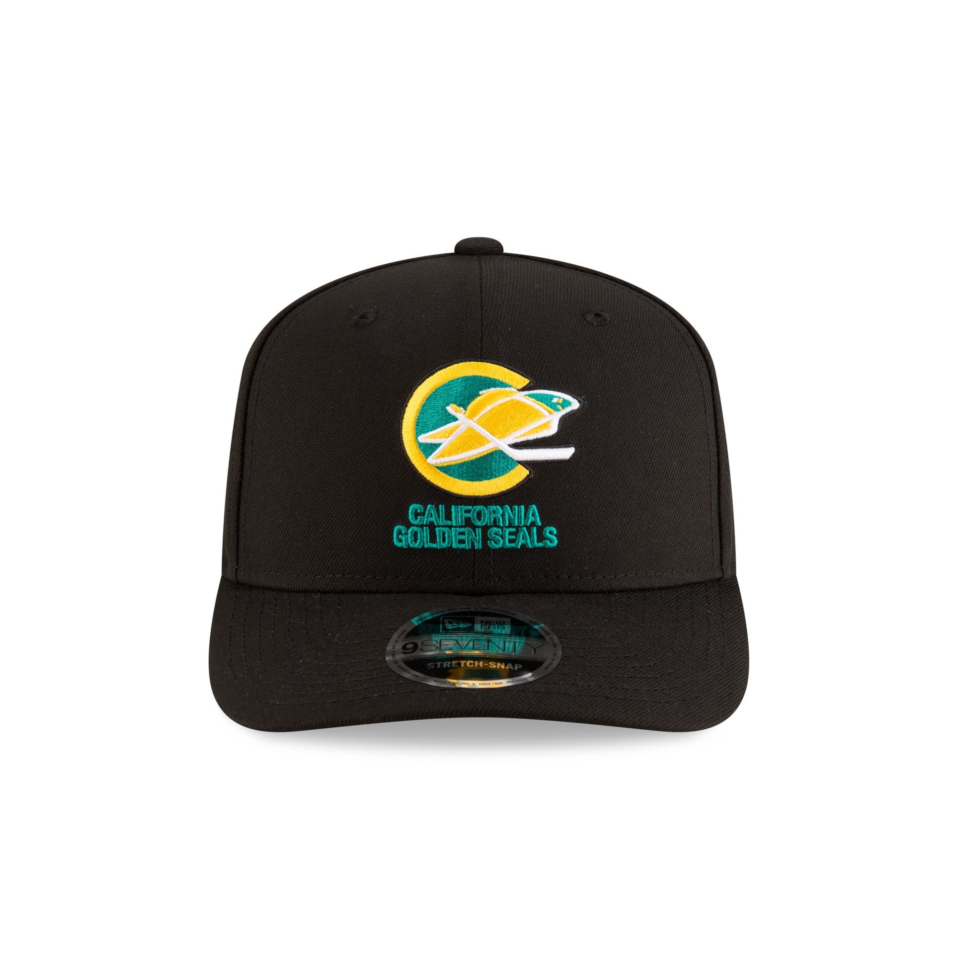 California Golden Seals Team 9SEVENTY Stretch-Snap Hat