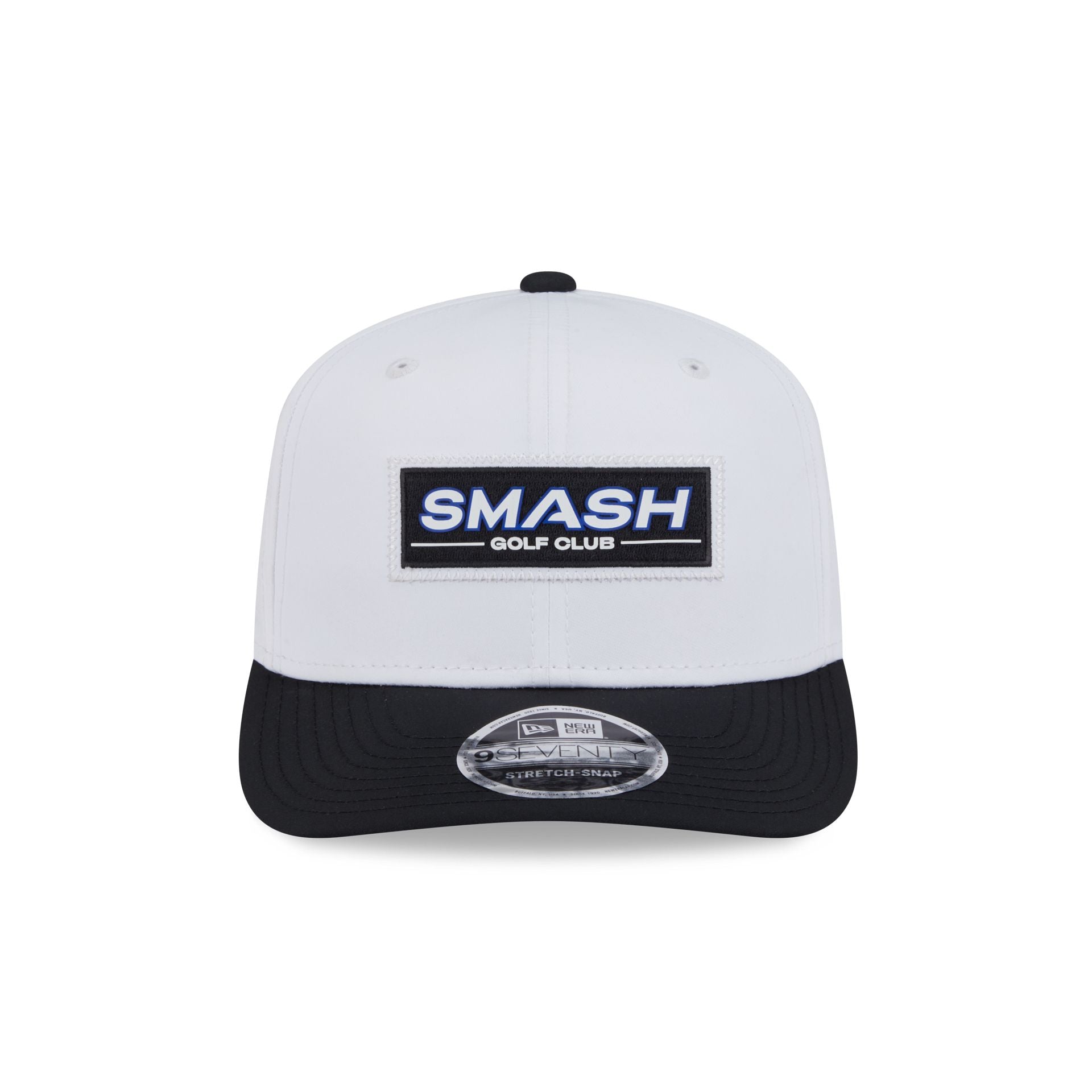 Smash GC White 9SEVENTY Stretch-Snap Hat