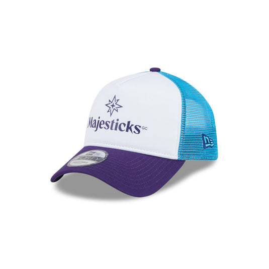 Majesticks GC White 9FORTY A-Frame Trucker Hat - New Era Cap