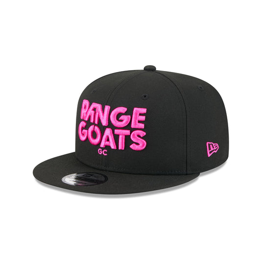 RangeGoats GC Black 9FIFTY A-Frame Snapback Hat - New Era Cap