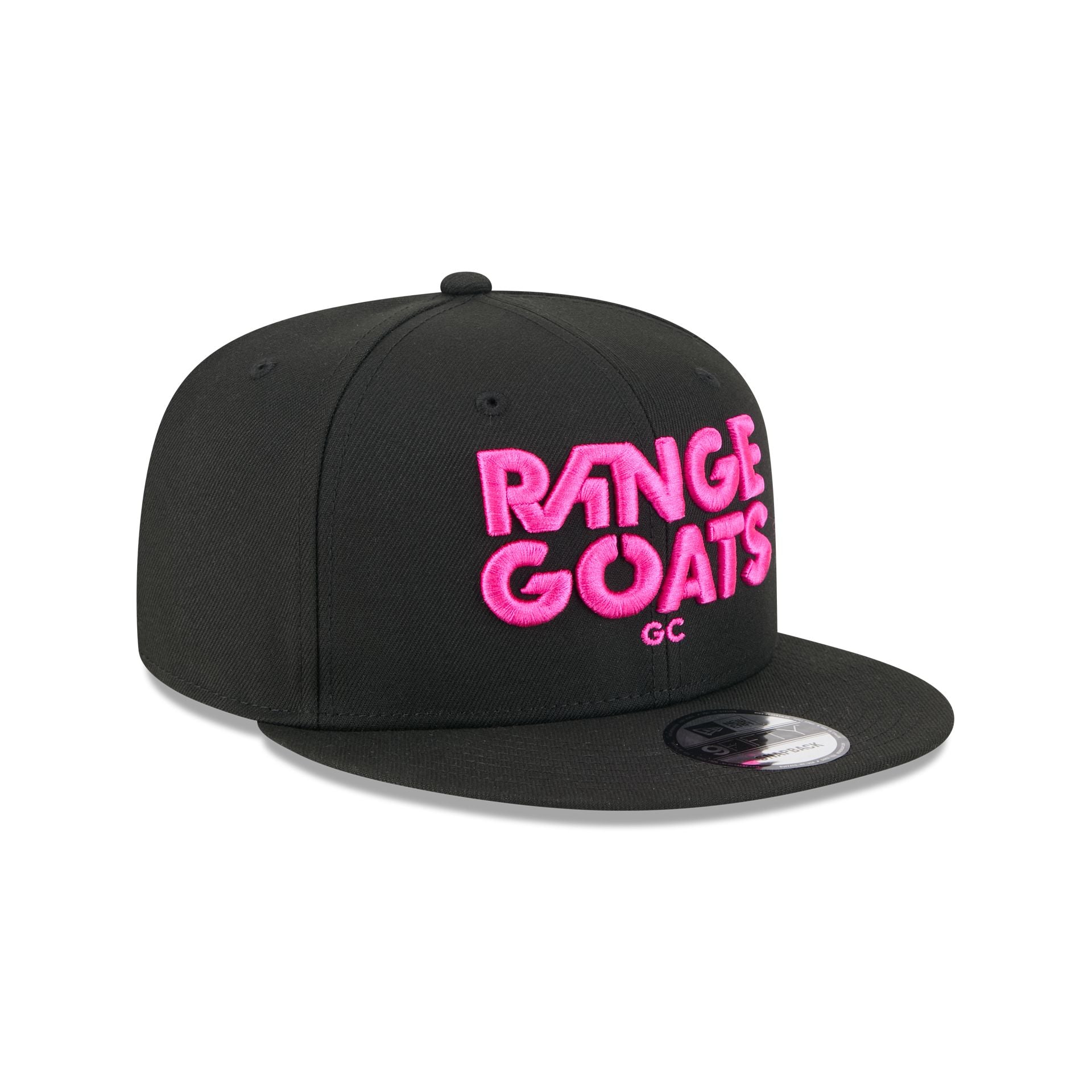 RangeGoats GC Black 9FIFTY A-Frame Snapback Hat