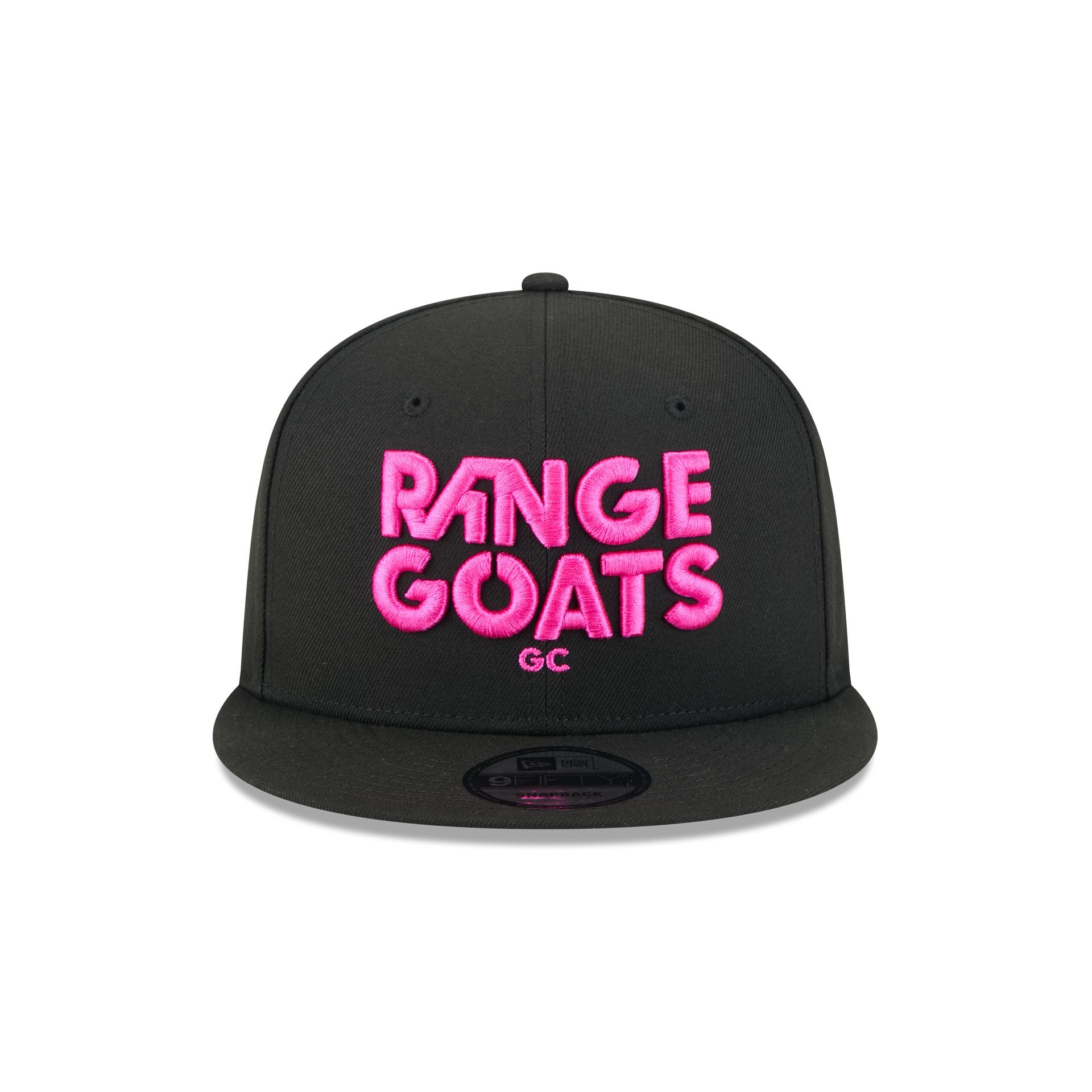 RangeGoats GC Black 9FIFTY A-Frame Snapback Hat
