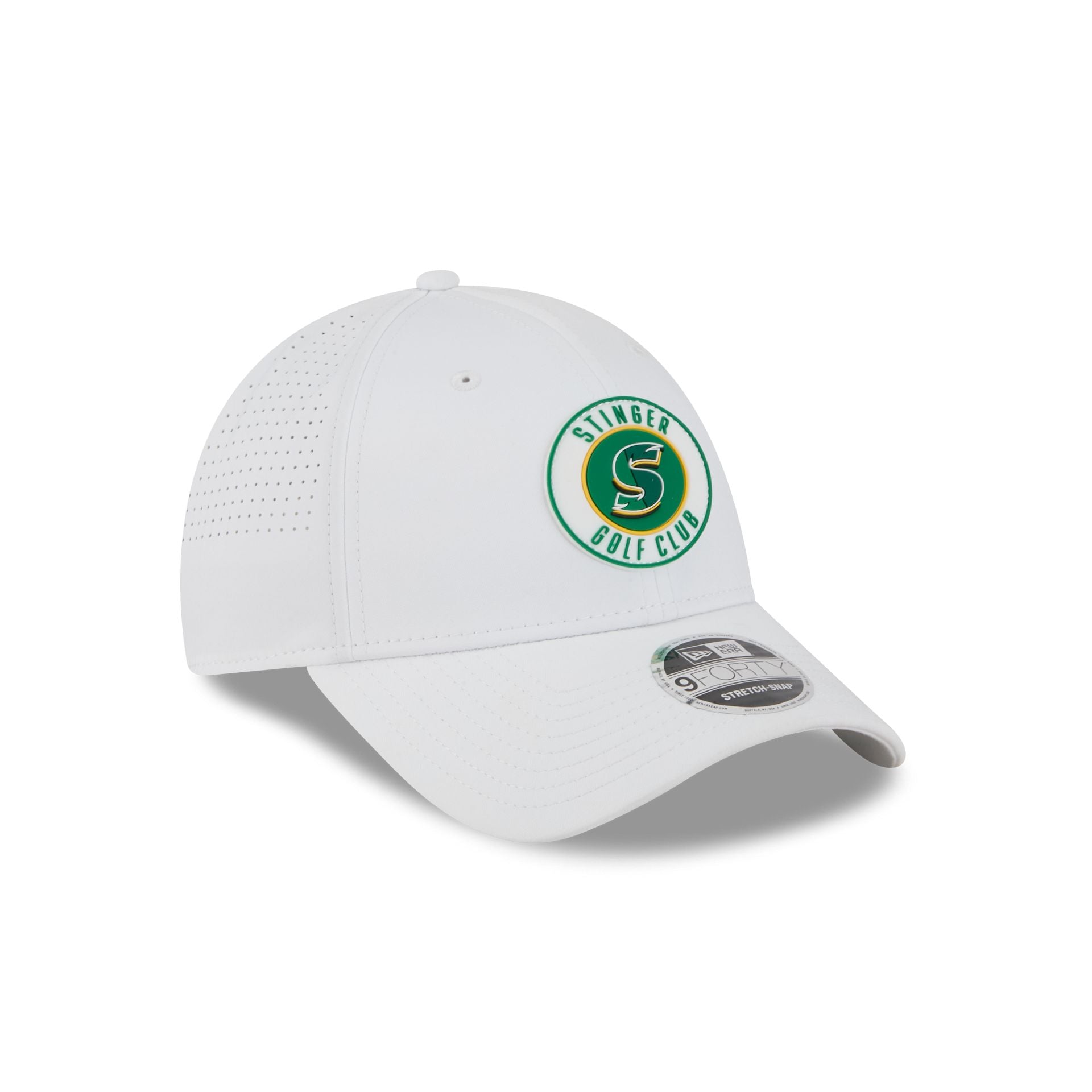 Stinger GC White Circle Logo 9FORTY Snapback Hat