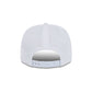 LIV Golf White 9SEVENTY Stretch-Snap Hat