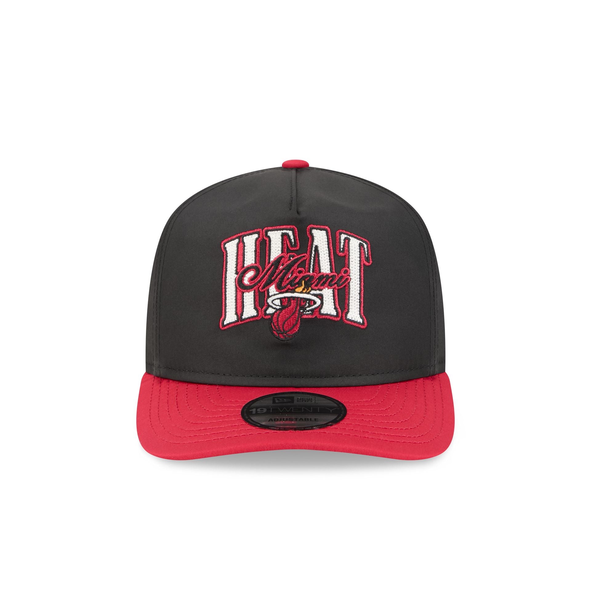 Miami Heat Dual Logo 19TWENTY Adjustable Hat