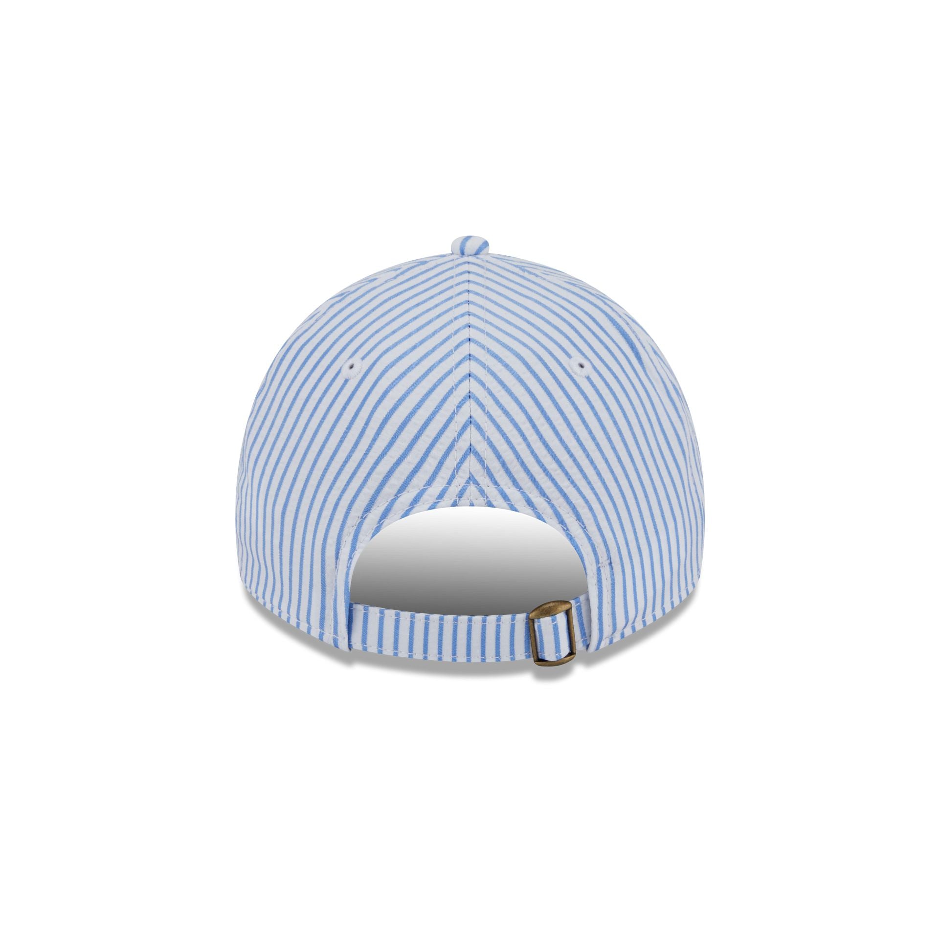 New Era Cap Sky Blue Pinstripe 9TWENTY Adjustable Hat