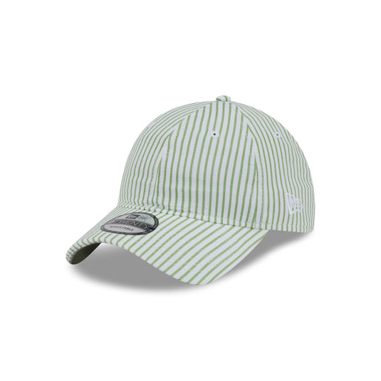 New Era Cap Lime Green Pinstripe 9TWENTY Adjustable Hat - New Era Cap