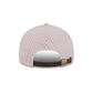New Era Cap Peach Pinstripe Retro Crown 9FIFTY Snapback Hat