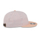 New Era Cap Peach Pinstripe Retro Crown 9FIFTY Snapback Hat