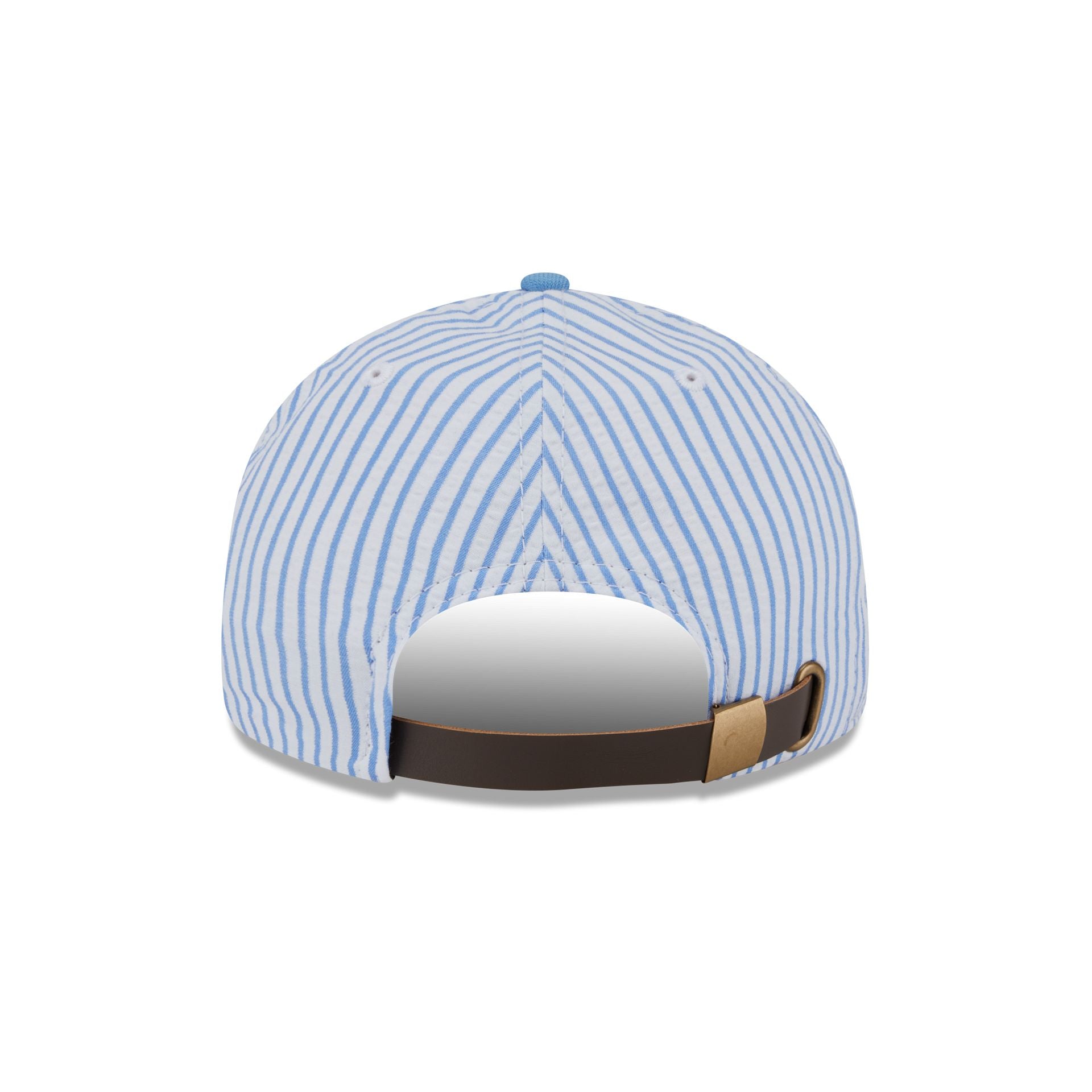 New Era Cap Sky Blue Pinstripe Retro Crown 9FIFTY Snapback Hat